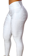 Legging Fitness Cintura Alta Branca Jump Modas