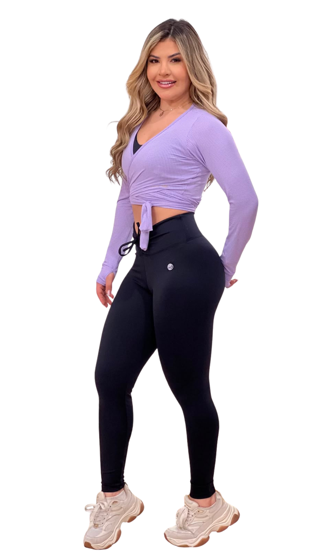 Cropped Transpassado Lilás