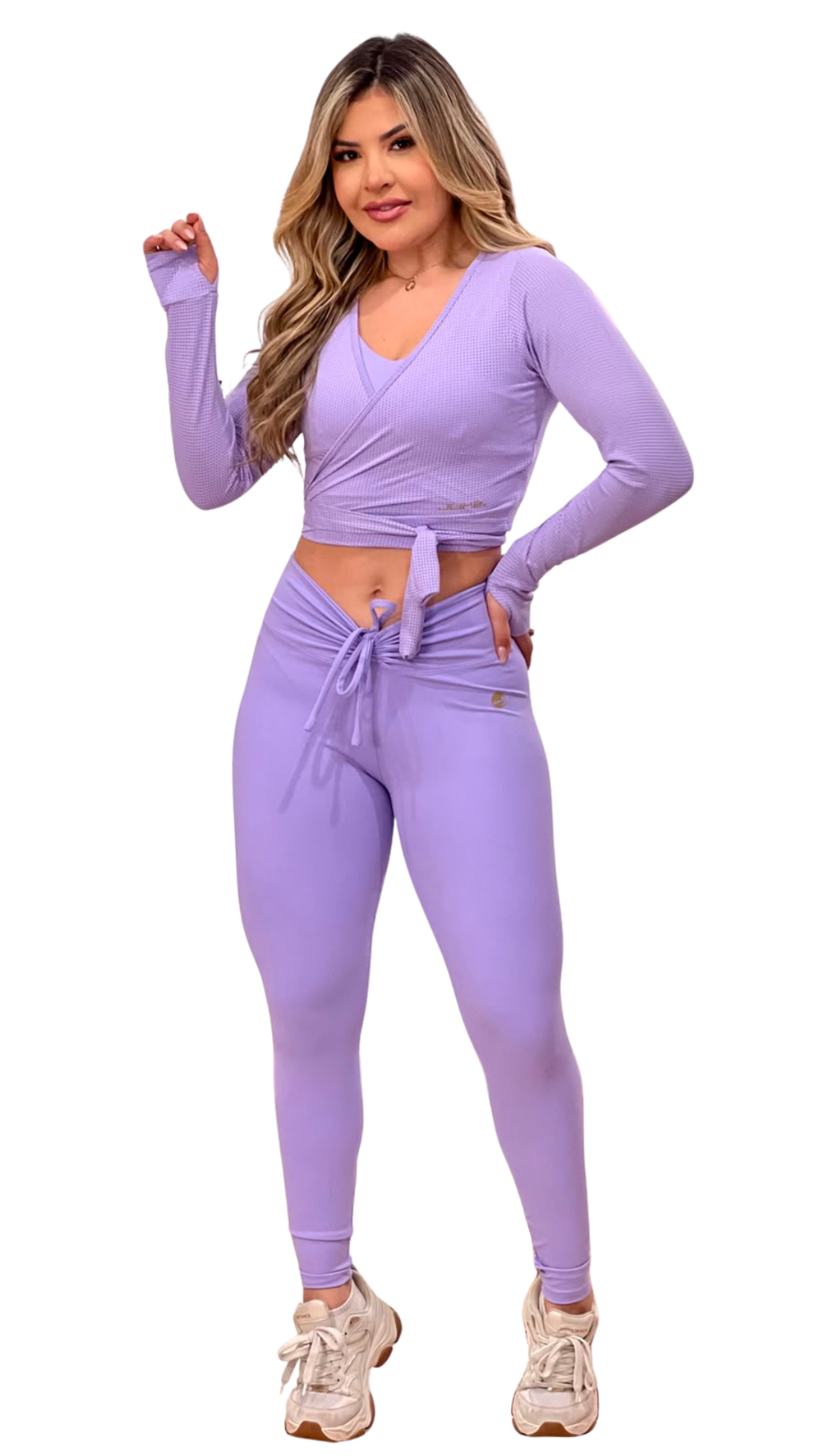 Cropped Transpassado Lilás