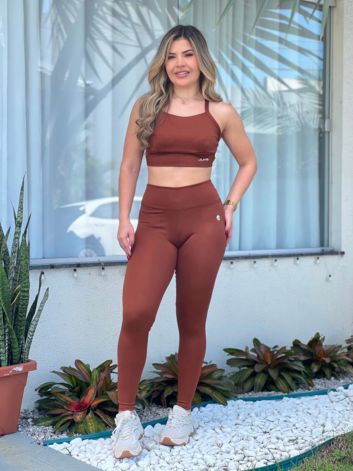 Legging Lisa Terracota — Coleção Terra