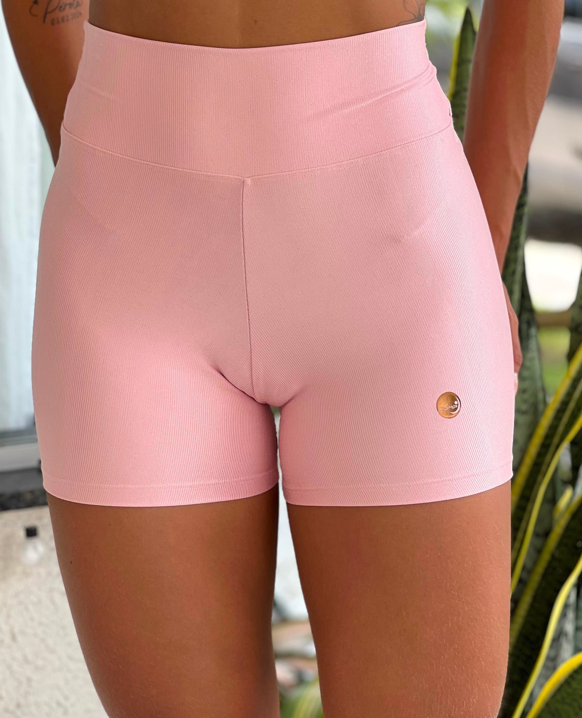 Short Live Rosa Metálico
