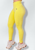 Legging Cintura Alta Amarela