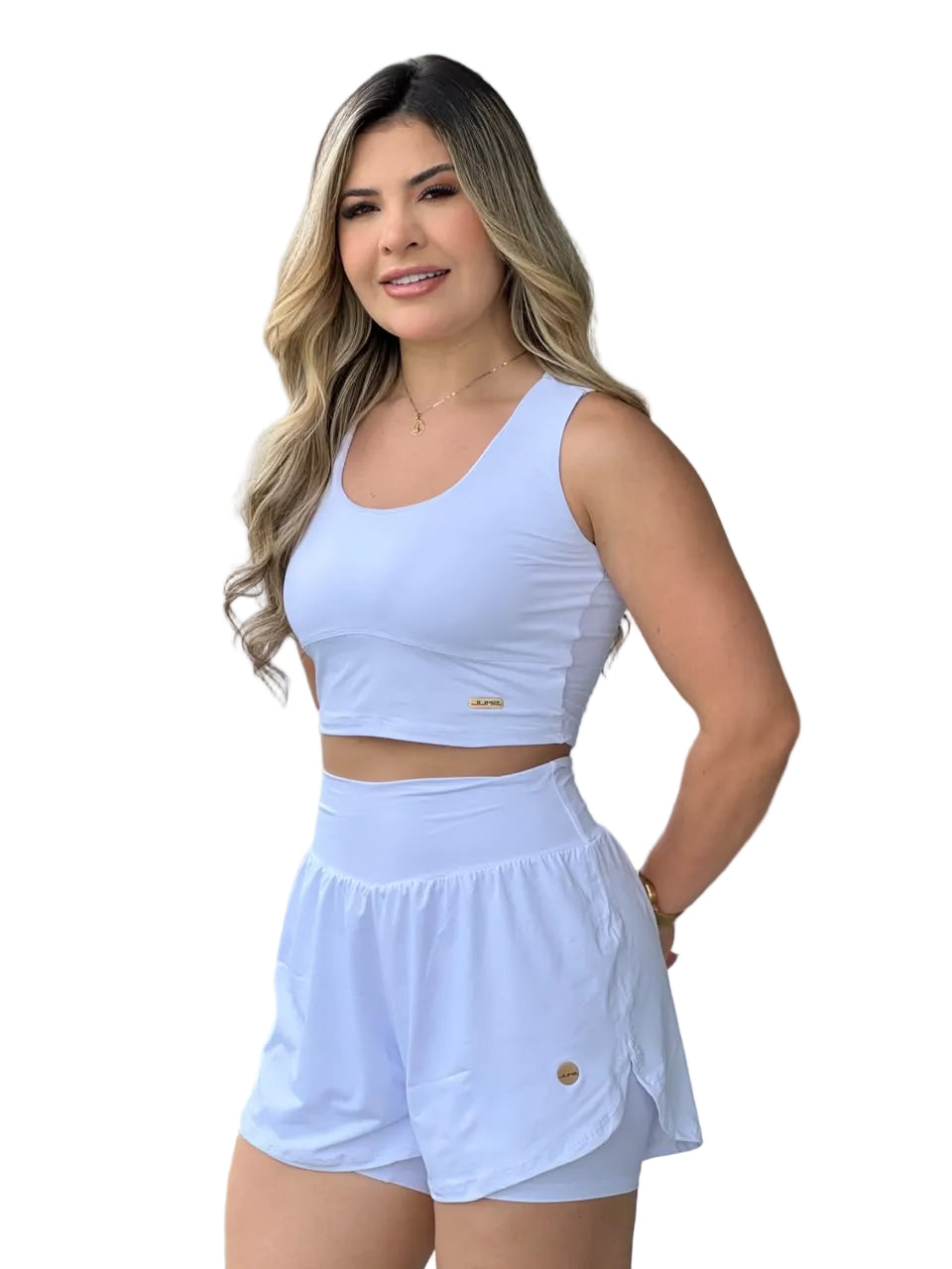 Top Regata Cropped Branco